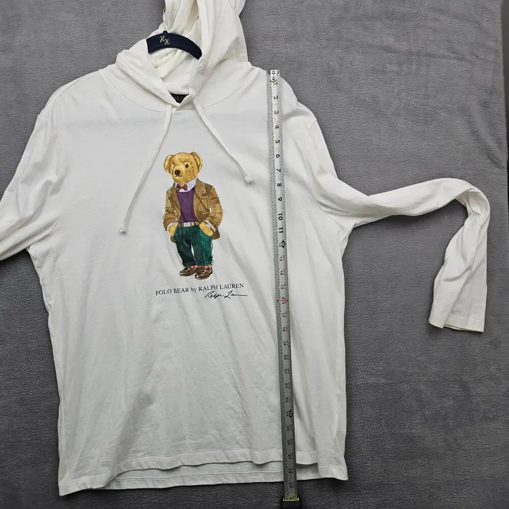 Polo Ralph Lauren Polo Bear Graphic Hoodie Size Large - Picture 4 of 8